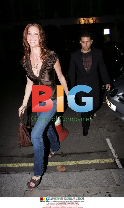 Shannon Elizabeth Enjoys Night Out in London