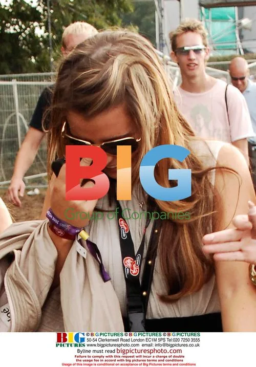 Coleen McLoughlin and friends at V Festival 2006