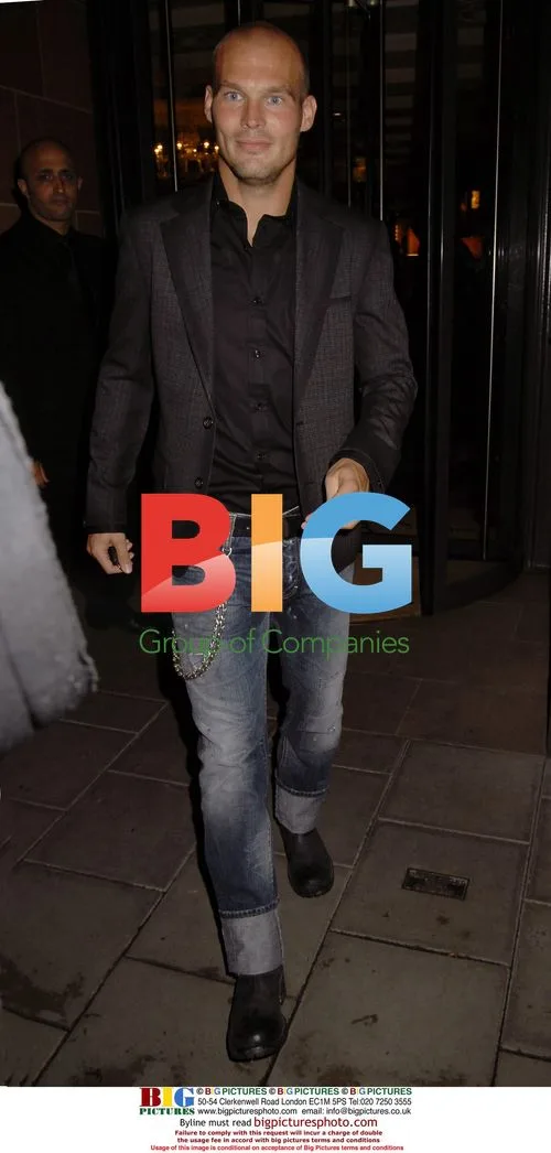 Footballer Freddie Ljungberg at Ciprianis