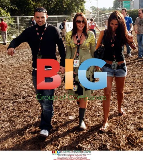 Singers and Models at V Festival 2006