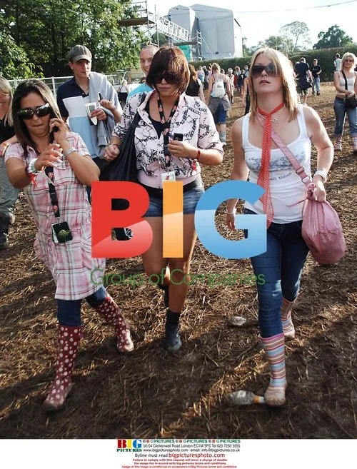 Jade Goody and Friends at V Festival 2006