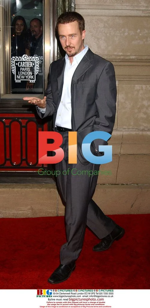 Ed Norton at Cartier Charity Love Bracelet Party
