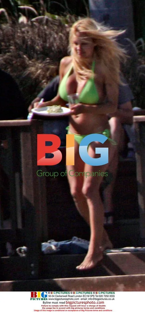 Pamela Anderson and Kid Rock Party on Malibu Beach