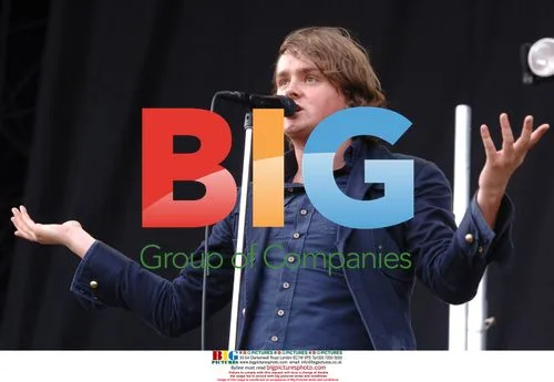 Keane's Tom Chaplin Performs at V Festival