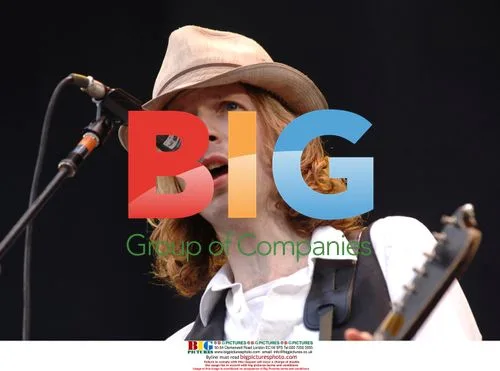 Beck performs at V festival in UK
