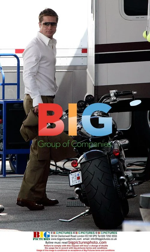 Actors on Ocean's 13 set in LA