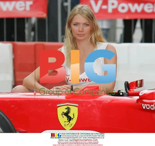 Jodie Kidd at Shell V-Power launch