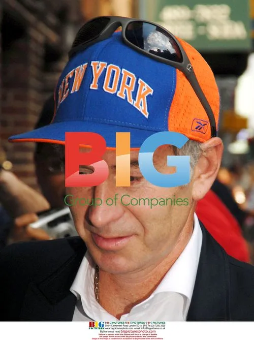John McEnroe at 'The Late Show' taping