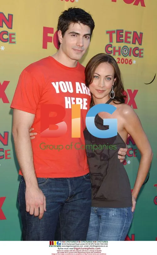 Brandon Routh and Courtney Ford at 2006 Teen Choice Awards