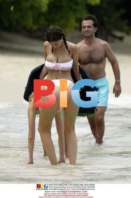 Malene and Lucy Becker Jet Ski in Caribbean