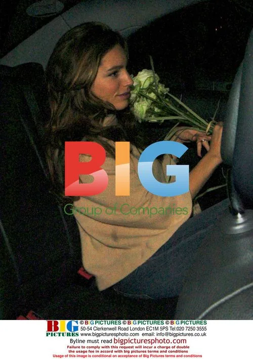 Kelly Brook and Billy Zane Leaving Club
