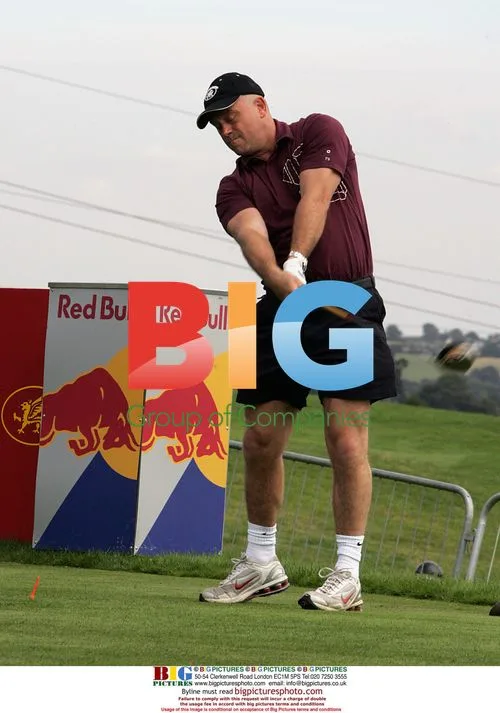 Ross Kemp at Celebrity Golf Tournament