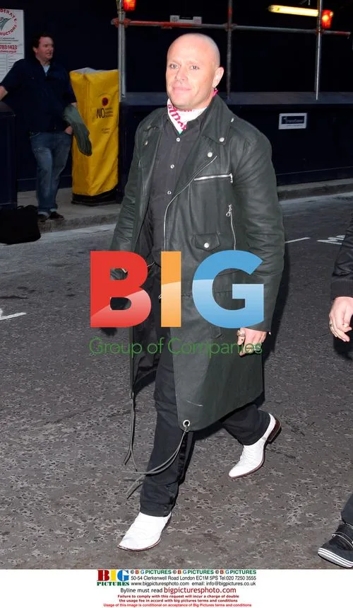 Keith Flint at Kerrang Awards