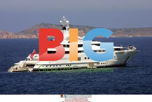 Roman Abramovich swims off Sardinia yacht