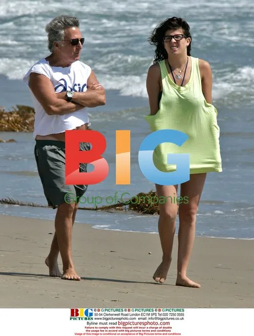 Dustin Hoffman Walks Dogs on Malibu Beach