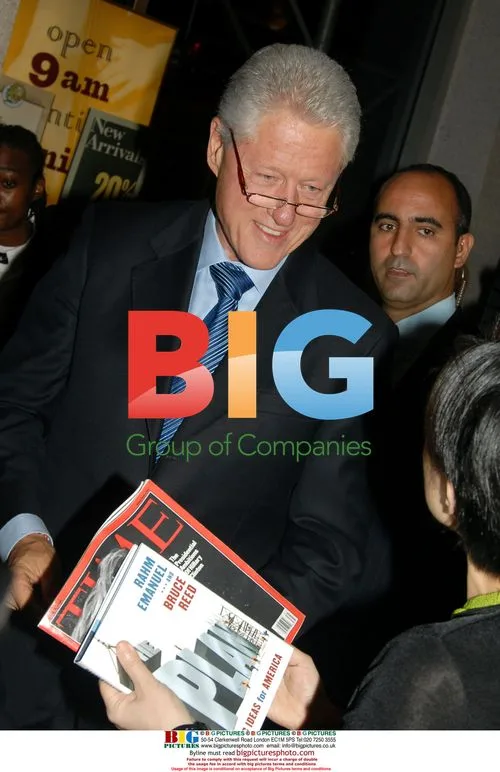 President Bill Clinton Promotes Book