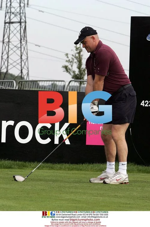 Ross Kemp at Celebrity Golf Tournament