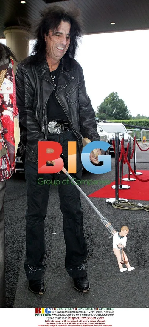 Alice Cooper at All Star Cup Gala Dinner