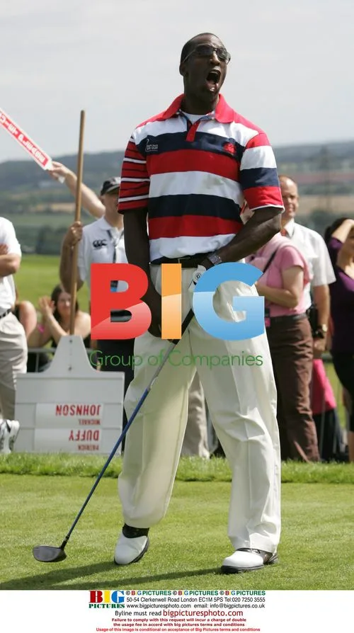 Michael Johnson at 'All Star Cup' Celebrity Golf
