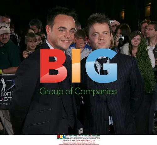 Anthony McPartlin and Declan Donnelly at 'All Star Cup' Gala