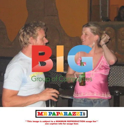 Gordon Ramsay Enjoys Night Out in Spain