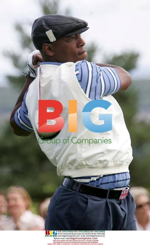 Ian Wright at 'All Star Cup' Celebrity Tournament