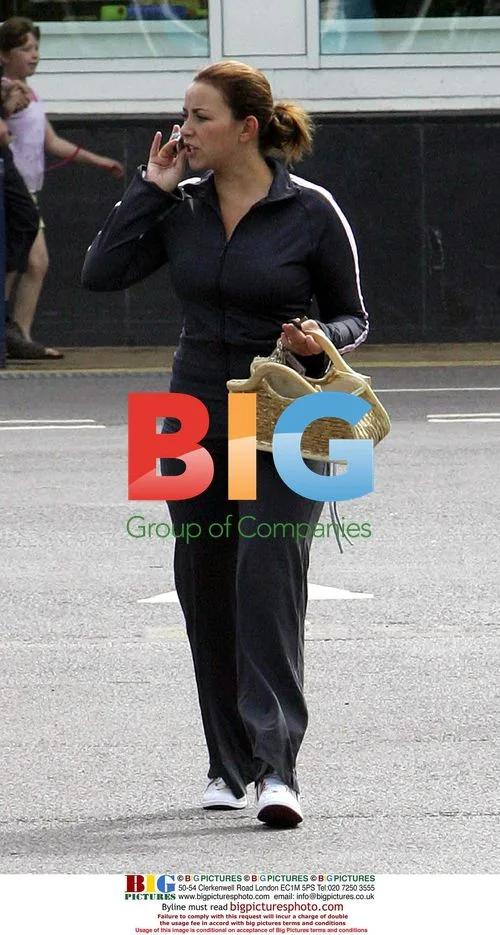 Charlotte Church Deals With Paparazzi at Tesco