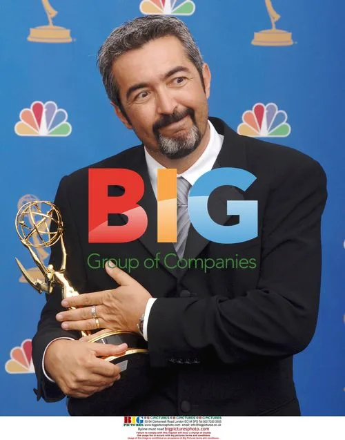 Jon Cassar Backstage with Emmy Award