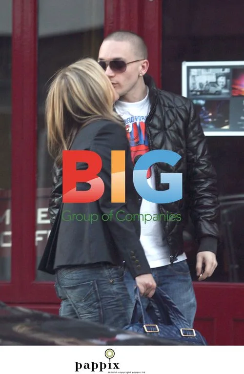 Patsy Kensit with her boyfriend