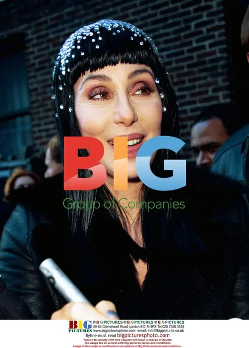 Cher arrives at Ed Sullivan Theatre