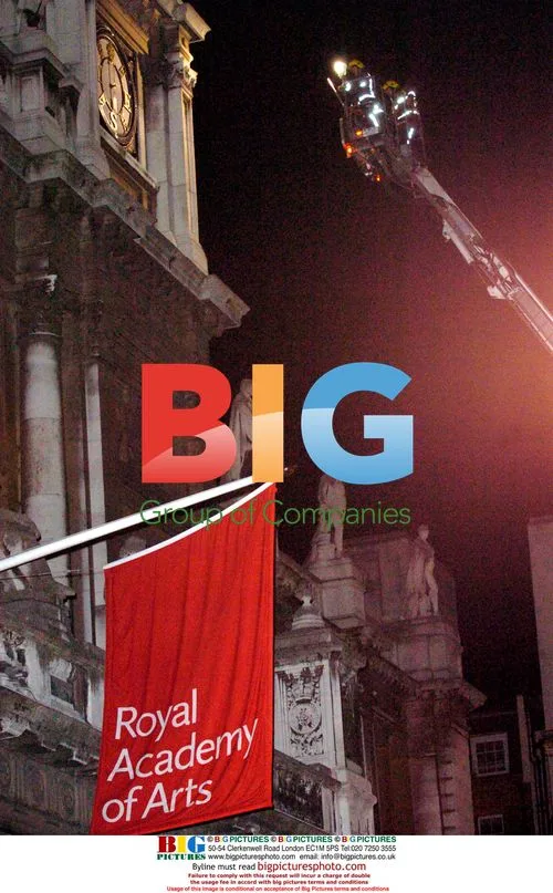 Fire at Royal Academy of Arts Building