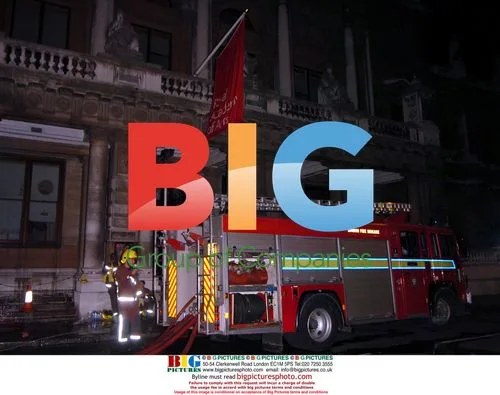Fire at Royal Academy of Arts in London