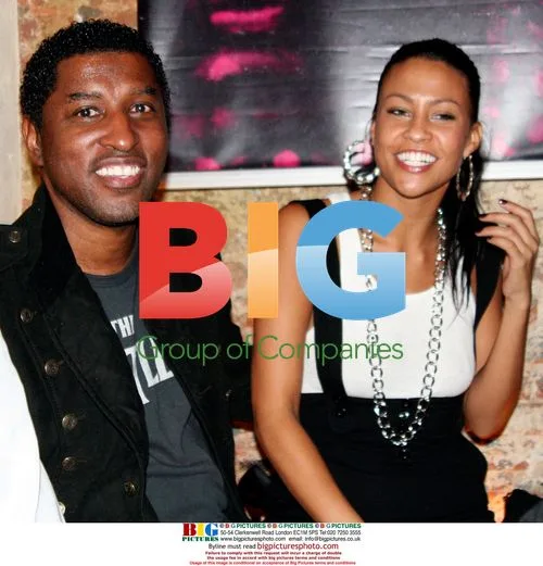 Babyface Edmonds with new girlfriend at Pre-VMA Party