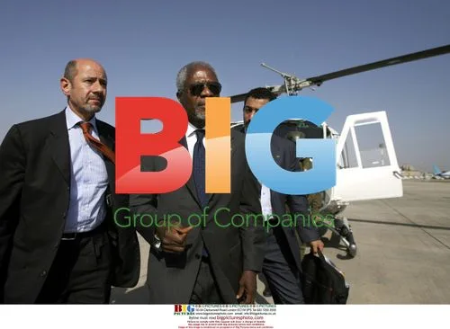 Kofi Annan Arrives in Israel