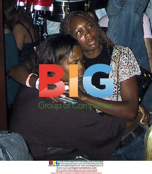 Venus Williams Parties with Friends