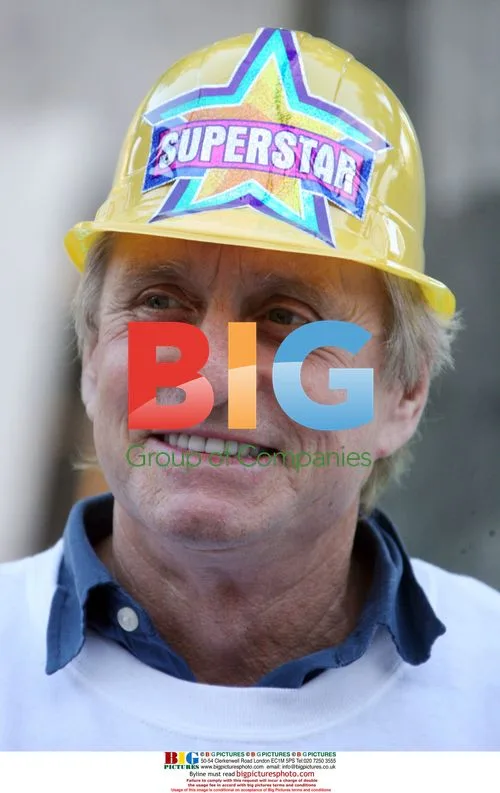 Michael Douglas Roof Wetting Ceremony