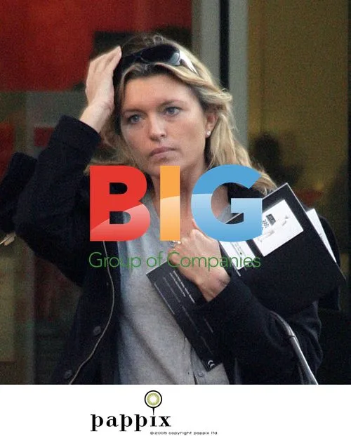 Tina Hobley Pictured Tired with Aga Catalog