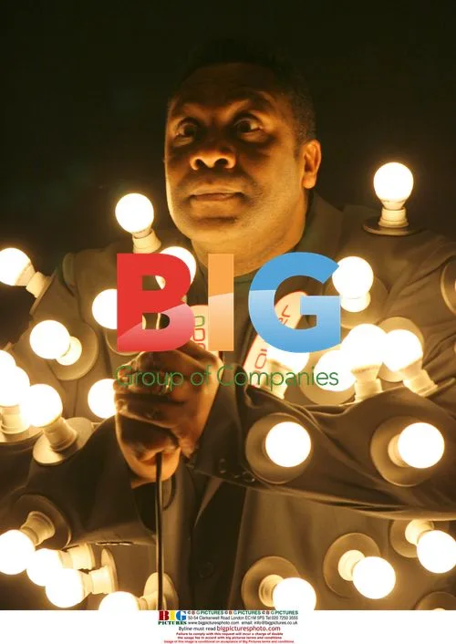 Lenny Henry in Light Bulb Jacket