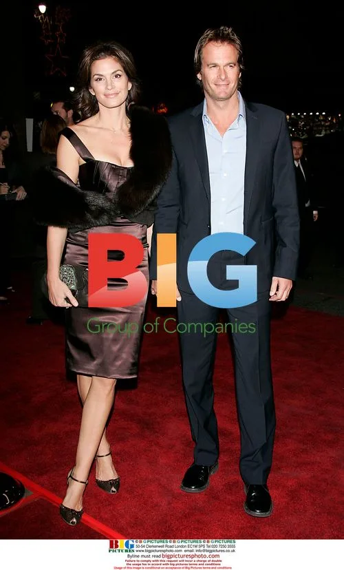 Cindy Crawford & Rande Gerber at 'The Good German' Premiere