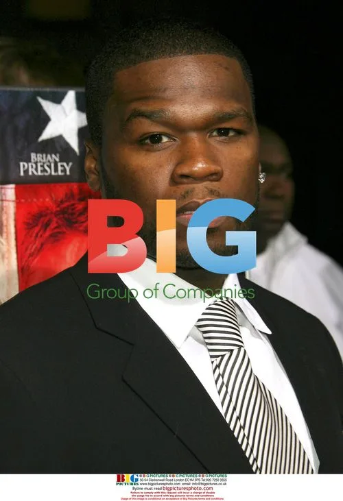 50 Cent at 'Home of the Brave' Premiere