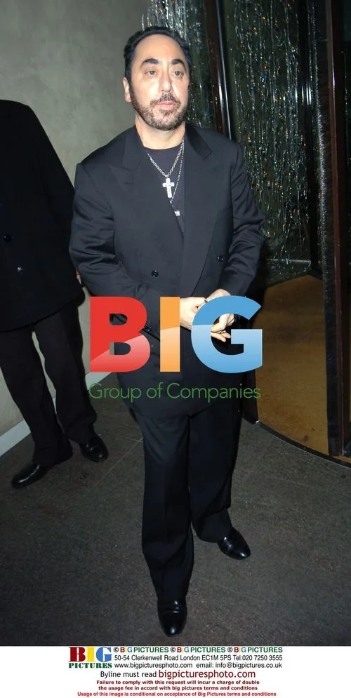 David Guest Leaving Nicole Appleton's Birthday Party