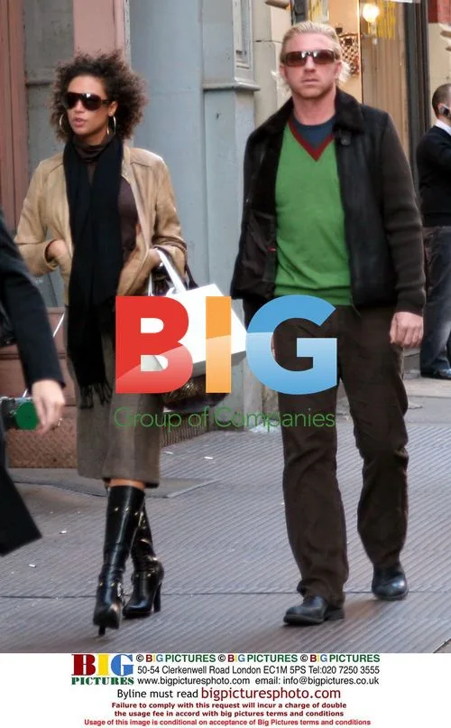 Boris Becker shopping with girlfriend in Soho