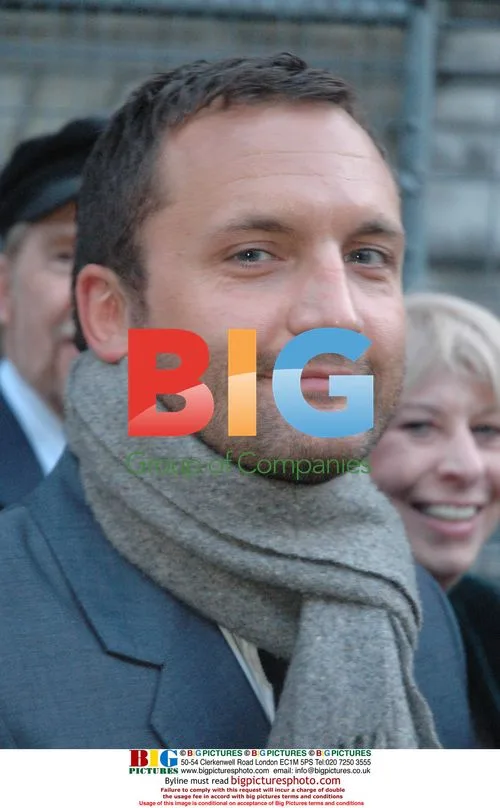 Joel Beckett at Lucy Davis and Owain Yeoman's wedding