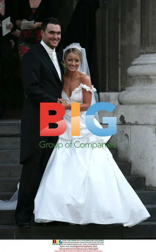 Lucy Davis and Owain Yeoman Wedding