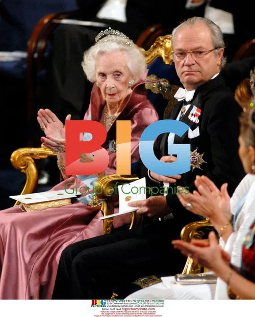 Princess Lilian & King Carl XVI Gustaf at Nobel Prize 2006