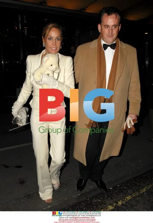 Tara Palmer Tompkinson at Ice Ball charity event
