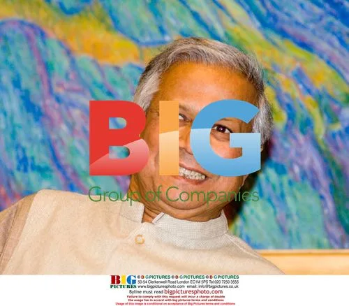Muhammad Yunus at Foreign Office, Stockholm