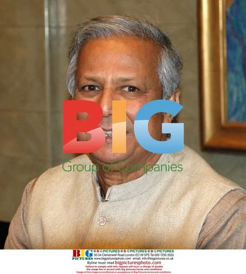 Muhammad Yunus at the Foreign Office in Stockholm