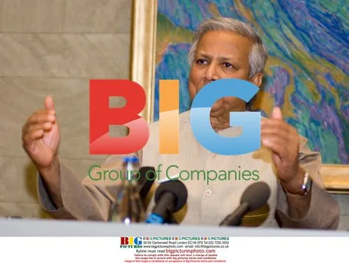 Muhammad Yunus at Stockholm Foreign Office