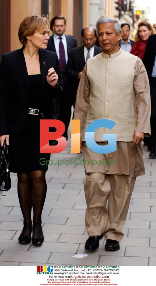 Muhammad Yunus at Foreign Office in Sweden